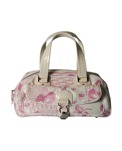 Floral Polochan Satchel Bag, &pound;110, Handbags, Front view